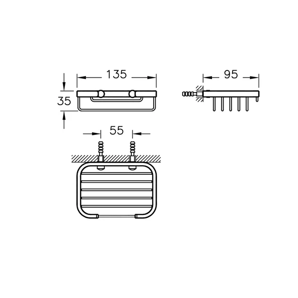 A44378 Artema Arkitekta Süngerlik, Krom - 2