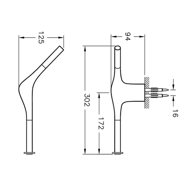 A4800123 Artema İstanbul İkili Tuvalet Kağıtlığı, Altın - 2