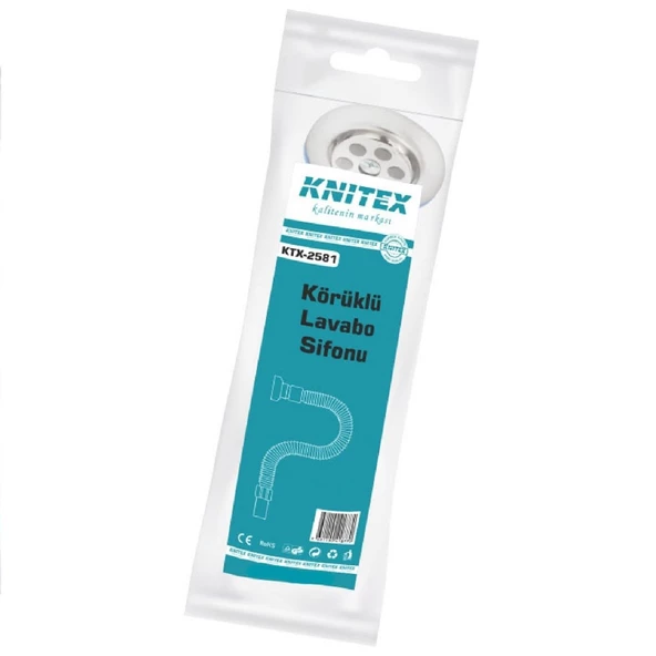 Knıtex 2581 Körüklü Sifon Kısa - 054001 - 3
