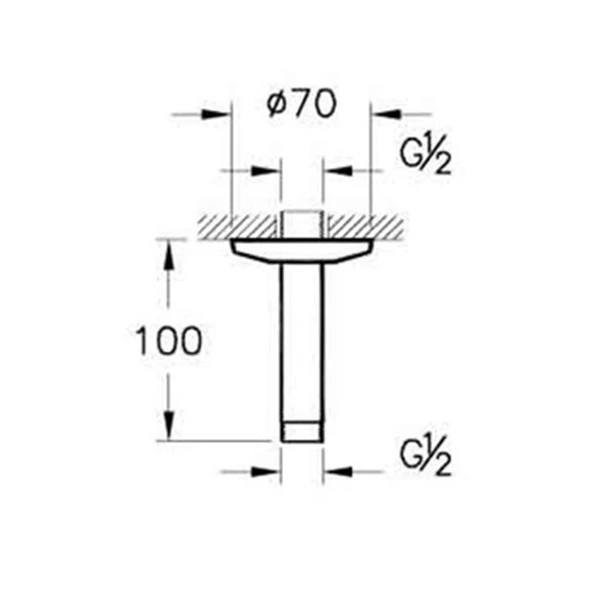 A45649 Artema Tavandan Dirsek (Kısa) - 2
