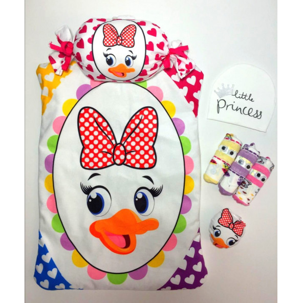 Kız Bebek Alt Açma Kombinli Set