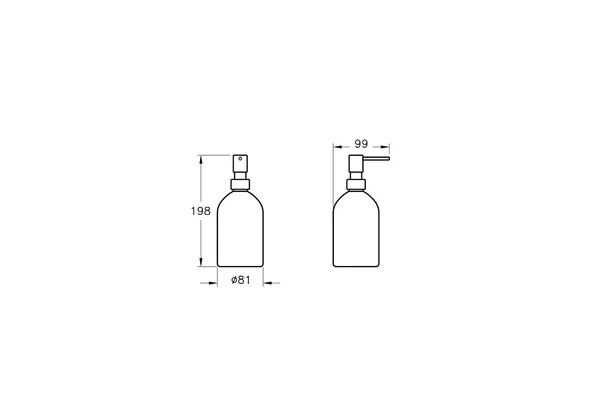 A44891 Vitra Origin Sıvı Sabunluk - 2