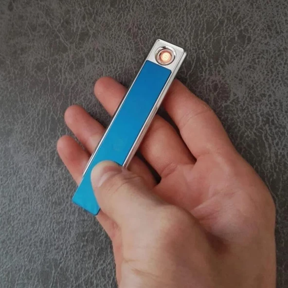 Hunter USB Şarjlı Elektronik Alevsiz Fantastik Çakmak - HRD-009711 - 2