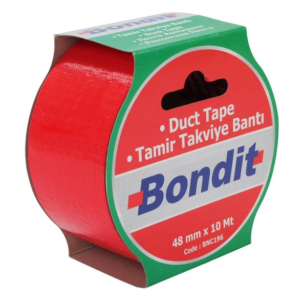 Bondit Bnc196 Kırmızı Tamir  Bandı 48Mm*10Mt ürün görseli