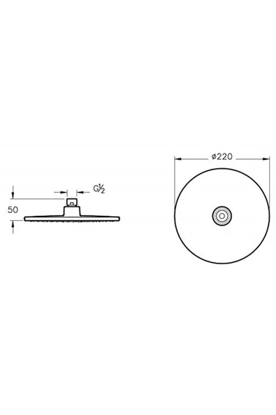 A45708STA Artema Rain L Duş Başlığı, 22 cm - 2