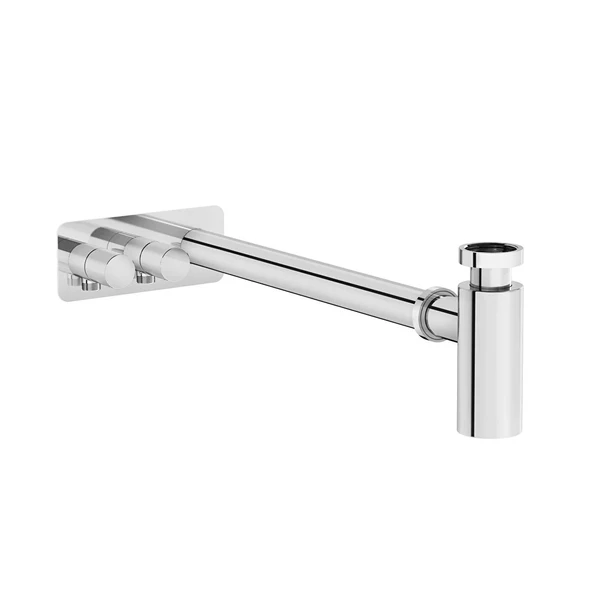 A45156 Vitra Origin Lavabo Sifonu, Asimetrik Rozet