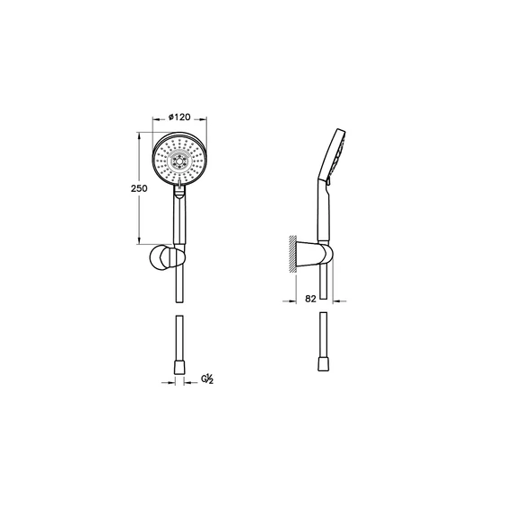 Artema Master Slot El Duşu Takımı A45690 - 2