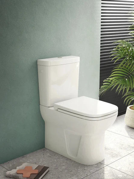 VitrA Klozet, Duvara Tam Dayalı, S20, 5512L003-0092 - Resim 2