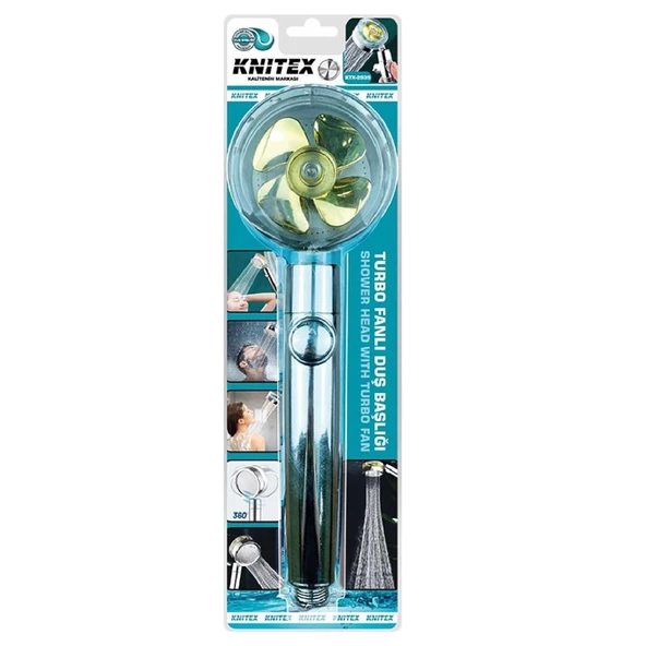 Knıtex 2939 Duş Başlığı Vakumlu - 010421