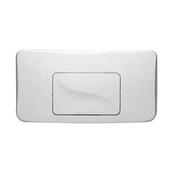 790-5085 Vitra Tek Basmalı Kumanda Paneli, Mat Krom