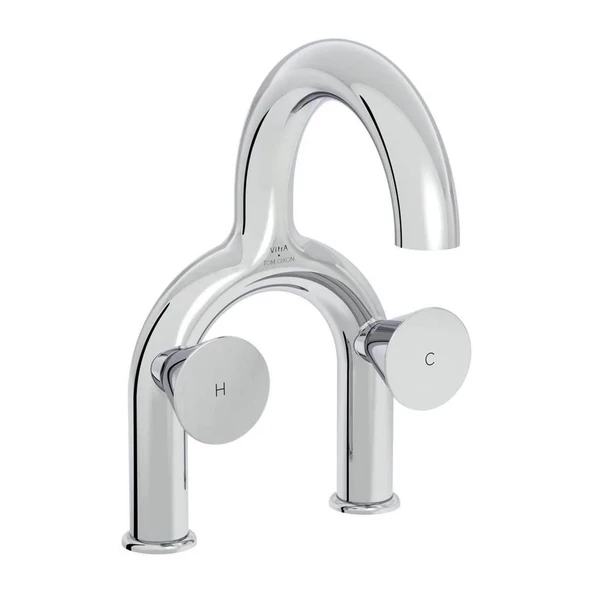 A42747 VitrA Liquid Ankastre Lavabo Bataryası (2 Delikli Lavabolar için)