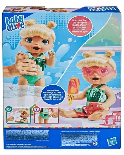 Baby Alive Bebeğimle Yaz Eğlencesi Sarışın F1680 - 3