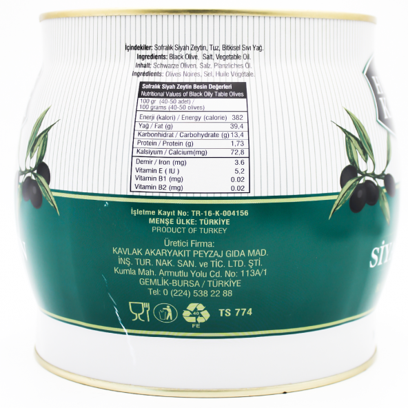 MEGA SİYAH ZEYTİN 2KG - 3