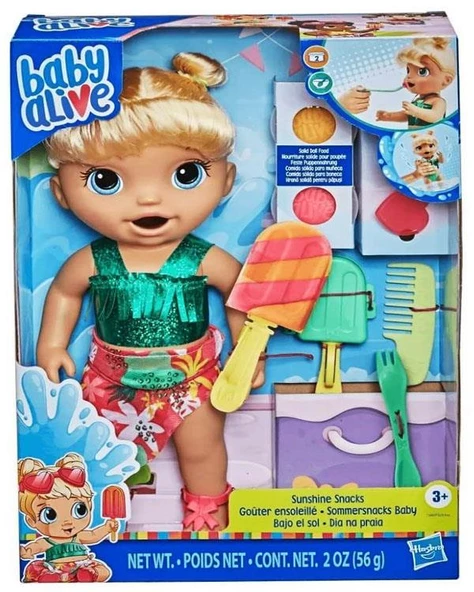 Baby Alive Bebeğimle Yaz Eğlencesi Sarışın F1680 - 1