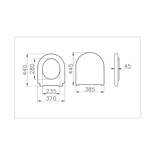 Vitra Liquid Klozet Kapağı (Yavaş Kapanır) 137-003-009 - 3