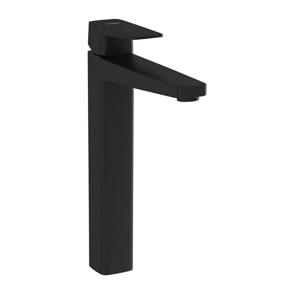 Artema Root Square Tezgah Üstü Lavabo Bataryası Mat Siyah A4273336