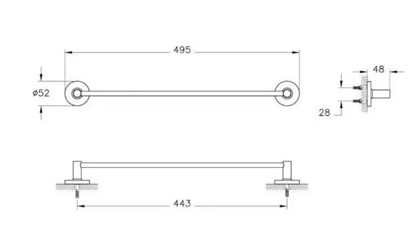 A44114 Vitra Base 100 Uzun Havluluk - 2