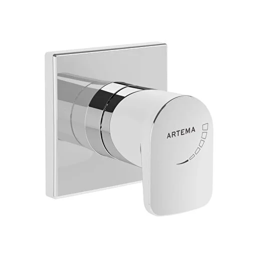 A42729 Artema Root Square Ankastre Stop Valf (Sıva Üstü Grubu)