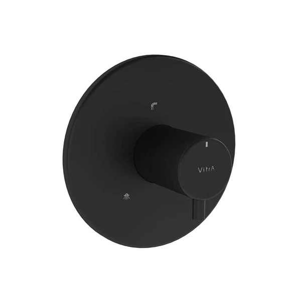 Vitra Origin Ankastre Termostatik 3 Yollu Yönlendirici (Sıva Üstü Grubu), Mat Siyah A4267336WTC ürün görseli 1