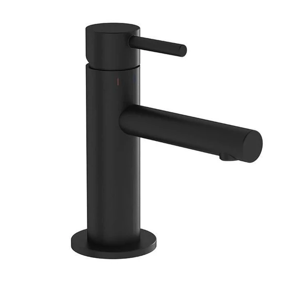 A4255536WTC VitrA Origin Lavabo Bataryası, Kısa, Mat Siyah