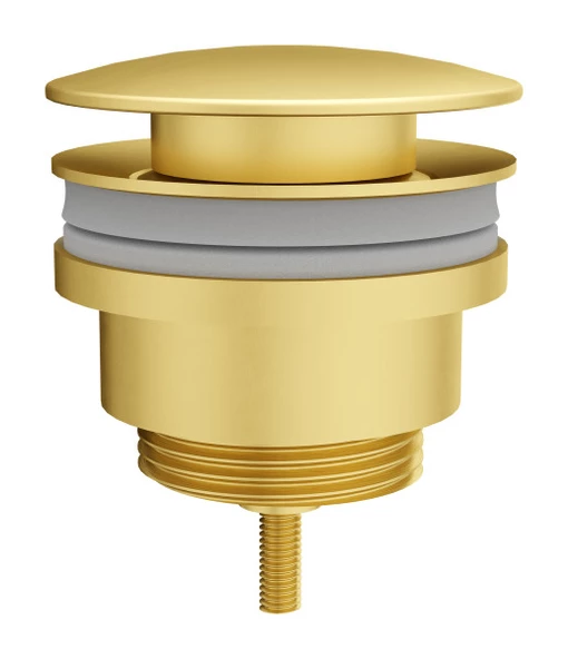 A4514925 Vitra Origin Classic Lavabo Yuvarlak Süzgeci (Universal-Basmalı aç-kapa) Fırçalı Altın