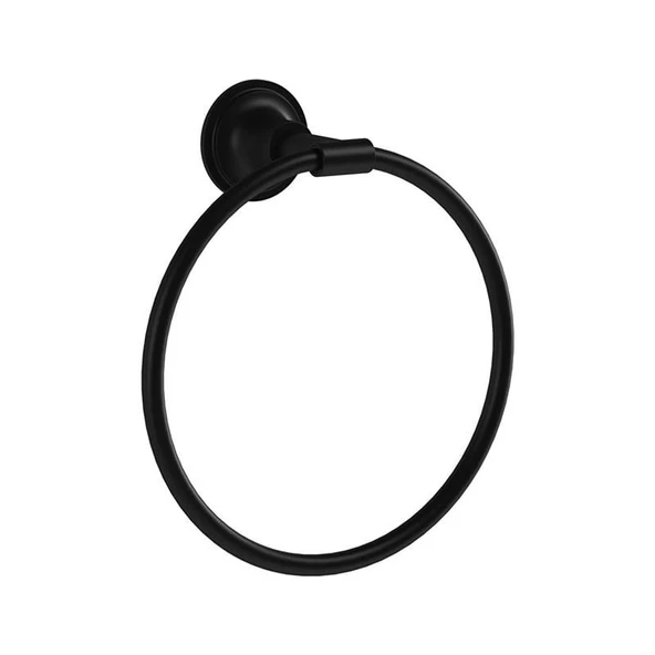 A4452436 Vitra Origin Classic Halka Havluluk, Mat Siyah
