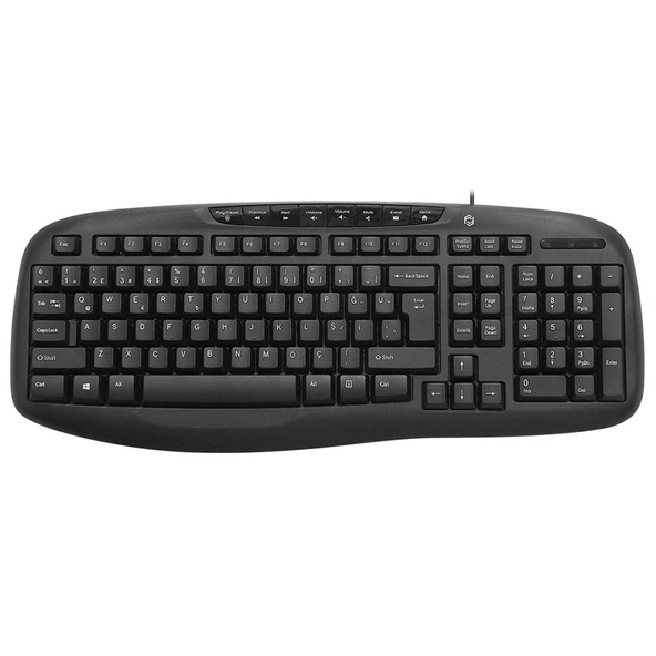 Frisby Kablolu FK-4820QU Q-Türkçe Multimedya Klavye