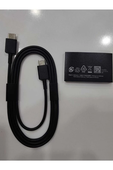 Samsung Samsung Şarj Kablosu S22 Ultra S22 Plus S22 S22fe Çift Taraf Typce-c %100 Orjinal Gh39-02111a ürün görseli 1