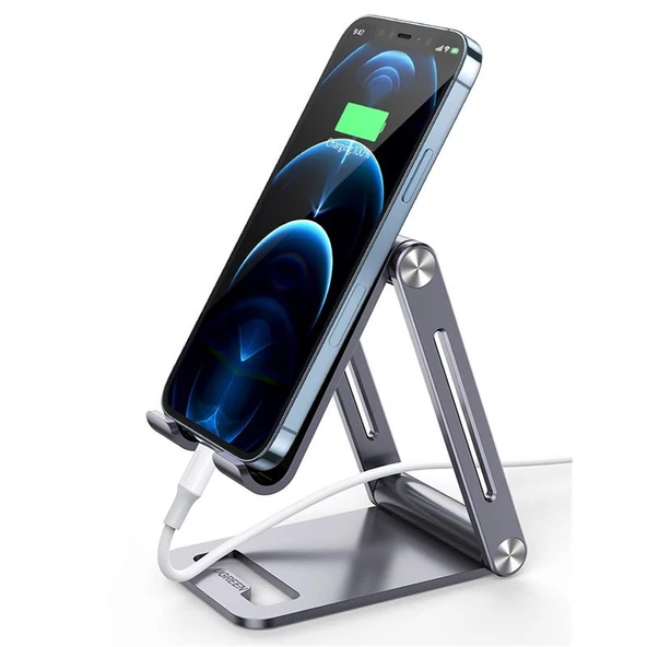 UGREEN AYARLANABILIR METAL TELEFON TUTUCU STANDI UZAY GRISI 80708 - 2