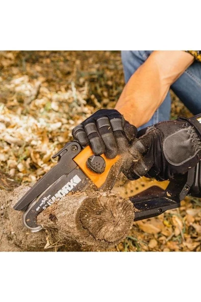 WORX WG324E 20Volt 2.0Ah Li-ion 12CM Profesyonel Şarjlı Zincirli Testere - 3