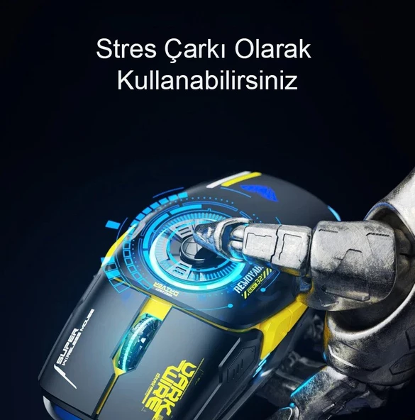 Monozone Aula H530 Gaming Mouse Stres Çarkı Oyuncu Mouse Fare Rgb Kablosuz Wireless Matte - 3