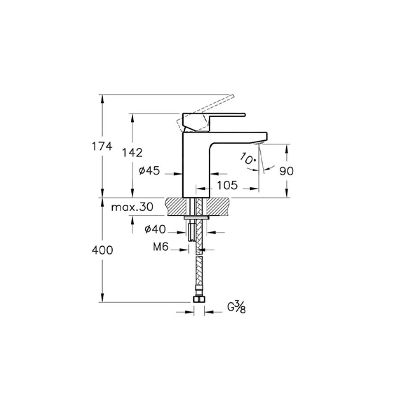 A42532 Artema Fold S Lavabo Bataryası - 2