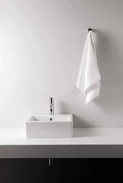 Vitra Nuo Dikdörtgen Çanak Lavabo, 50 cm, 7431B003-0631 - 3