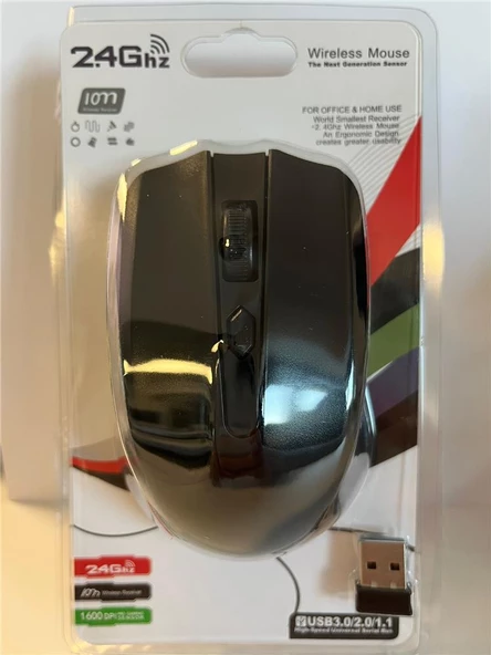 Elba G-211 Siyah 2.4Ghz Kablosuz Mouse