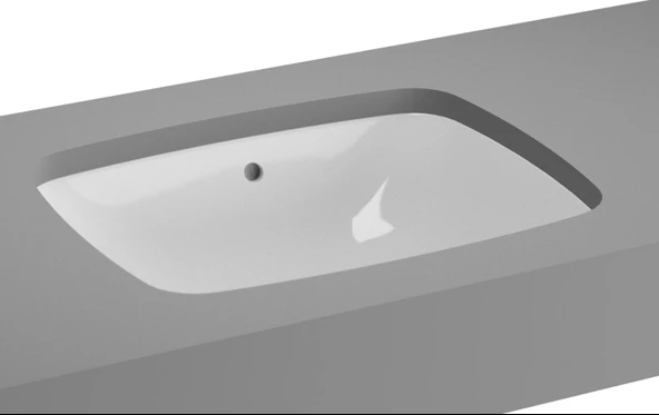 Vitra Metropole Tezgah altı Lavabo, 47 cm, 5667B003-1083