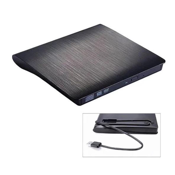 Monozone Usb 3.0 Harici Dvdrw Slim External Cd Dvd Yazıcı Okuyucu Ultra İnce Writer - 3