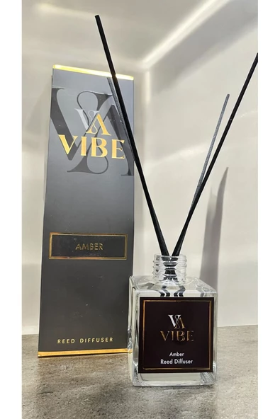 Home Home VİBE KOZMETİK AMBER ODA KOKUSU BAMBU ÇUBUKLU 100 ML