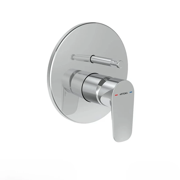 A43228 Artema Flow Soft Ankastre Banyo Bataryası (V-Box Sıva Üstü Grubu)