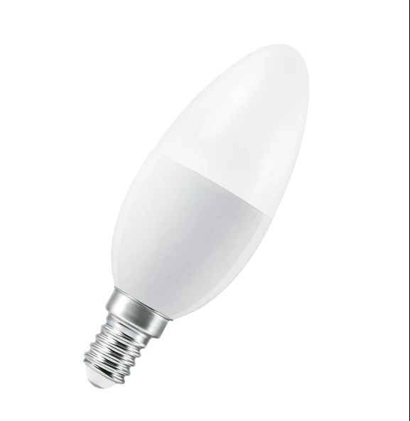 Osram Led 4.9W RGBW 470lm E14 Duy 15 Farklı Renk ve Sarı Işık Kumandalı Ampul - 4