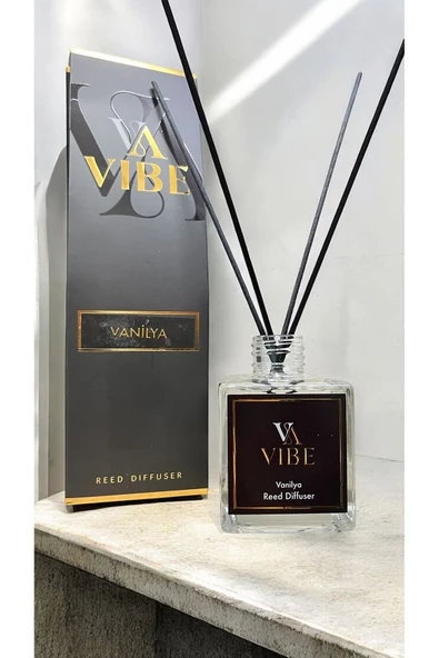 Home Home Vibe Kozmetik Vanilya Oda Kokusu Bambu Çubuklu 100 ml