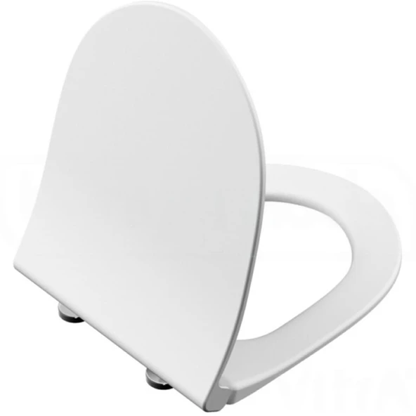 Vitra Sento Slim Klozet Kapağı, Yavaş Kapanır, Mat Beyaz, 120-401-009