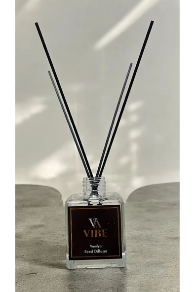 Home Home Vibe Kozmetik Vanilya Oda Kokusu Bambu Çubuklu 100 ml - 2