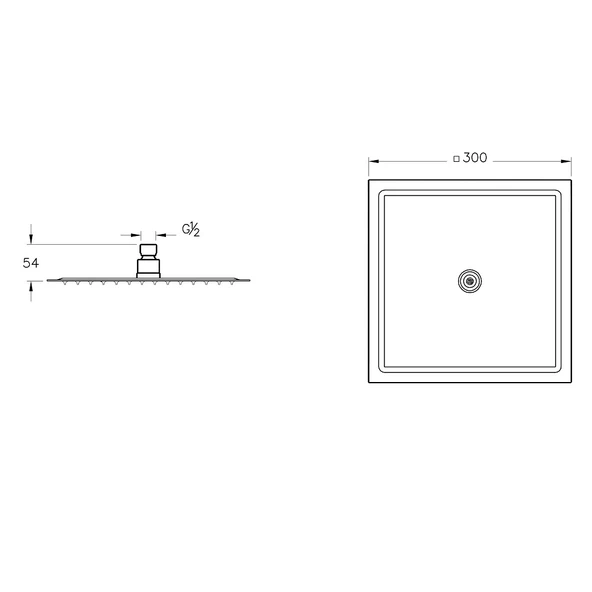 Artema Lite LS Duş Başlığı Krom A45673EXP - 2