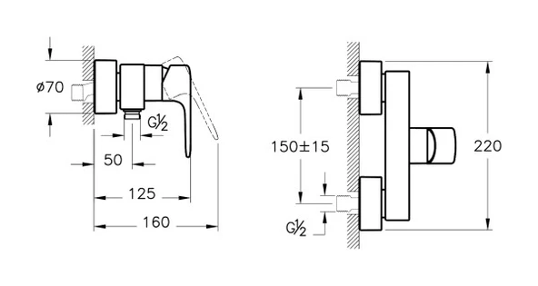 Artema Root Round Duş Bataryası A42726 - 2