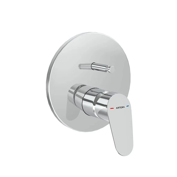 A43182 Artema Flow Round Ankastre Banyo Bataryası (Sıva Üstü Grubu)