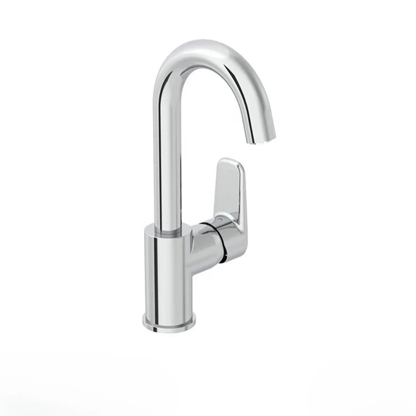 A43160 Artema Flow Soft Döner Borulu Lavabo Bataryası,Krom