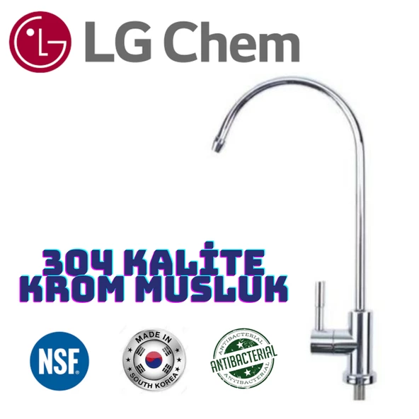 LG Chem COOL SİYAH POMPALI MONTAJ DAHİL 8 LİTRE 5 FİLTRE 10 AŞAMA SU ARITMA CİHAZI - Resim 3