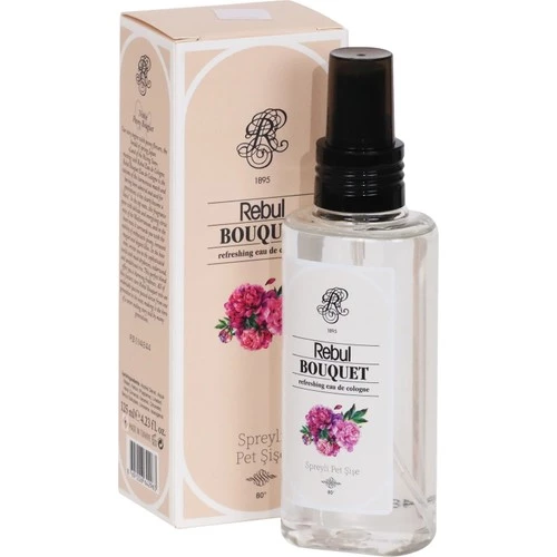 Rebul Bouquet 125 Ml Pet Spreyli Kolonya