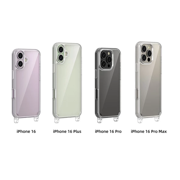 Apple iPhone 16 Pro Kılıf Zore X-Rop Kapak - 12