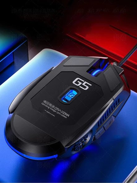 Monozone G5 Mekanik E-spor Pubg Rgb Oyun Gaming Mouse - 4
